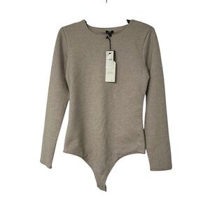 Body Contour High Compression Crew Neck Long Sleeve Bodysuit size medium